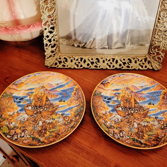 (2) Franklin Mint "Two by Two" Collectors plates - Picture 3 of 9